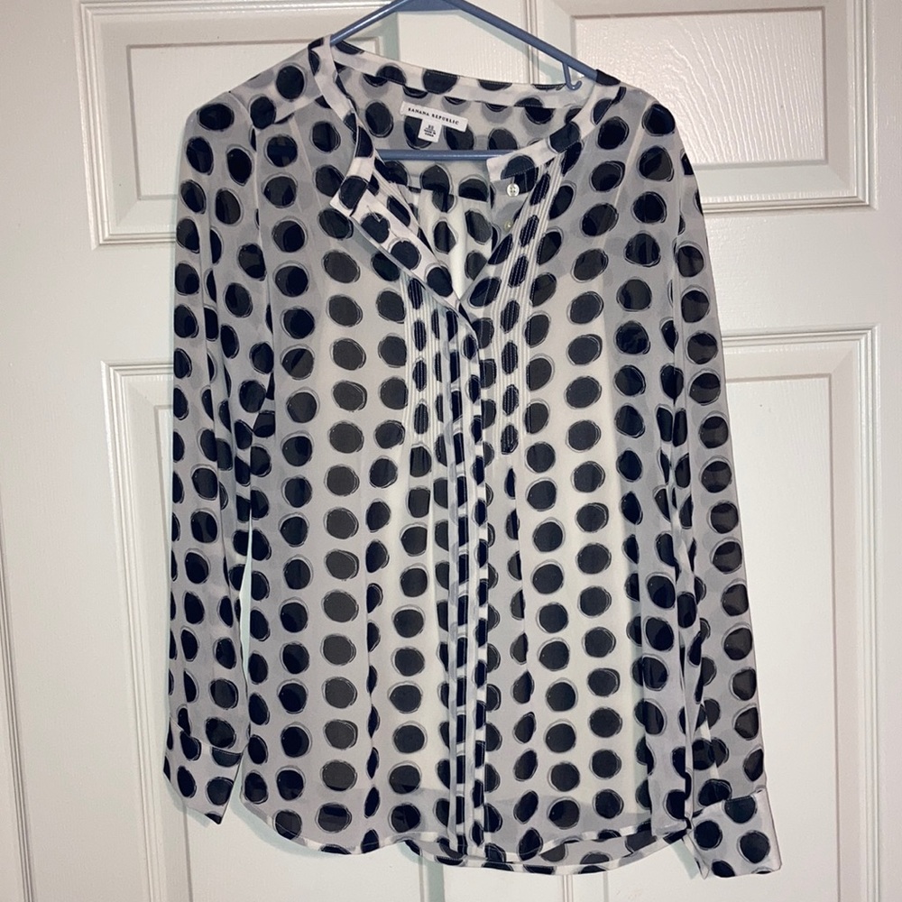 Long sleeve blouse